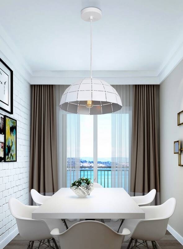 Závěsné svítidlo Top Light Apolo 30B - bílé