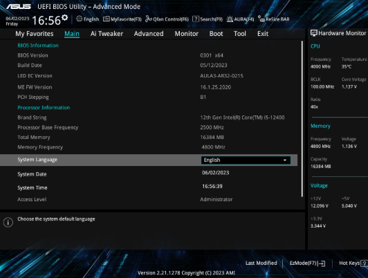 Základní deska Asus PRIME H610M-A WIFI