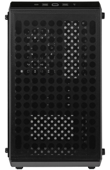 Case Cooler Master MasterBox Q300L V2 černá Detail obrázku PC skříně.