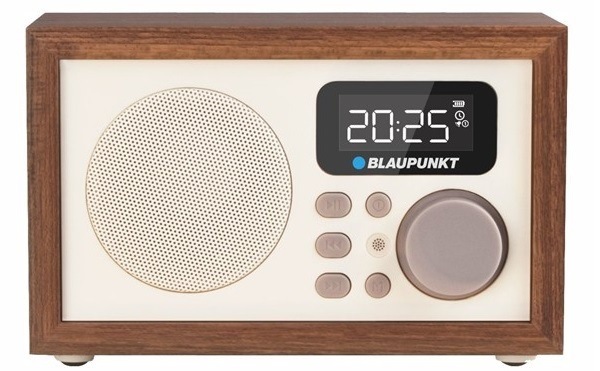 Radiopřijímač Blaupunkt HR5BR bílý/hnědý