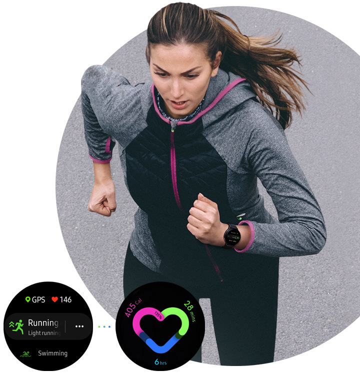 Chytré hodinky Samsung Galaxy Watch Active2 44mm růžové Chytré hodinky Samsung Galaxy Watch Active2 44mm růžové