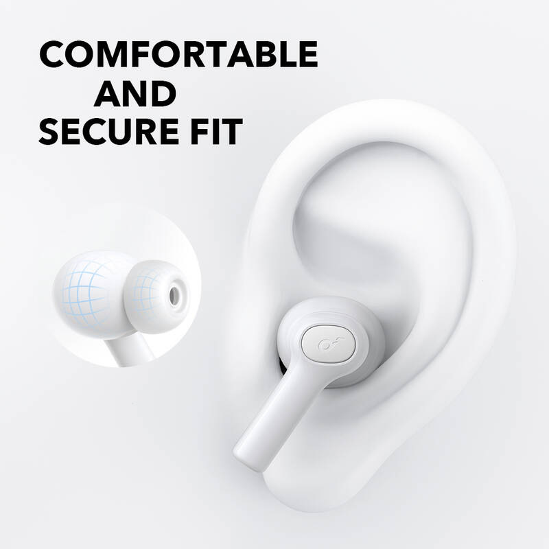 Sluchátka Anker Soundcore R100 bílá Anker Soundcore R100