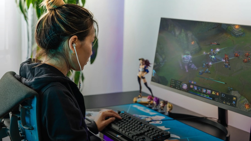 Headset Logitech Gaming G333 KDA bílý/modrý