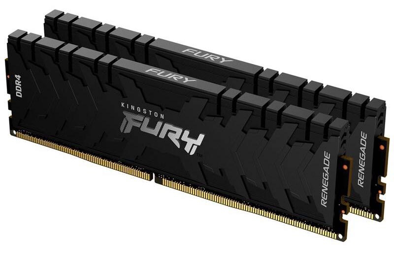 DIMM Kingston FURY Renegade Black DDR4 64 GB (2Ã 32 GB) (KF432C16RBK2/64)