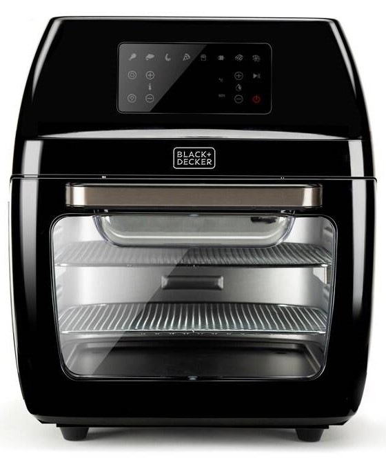 Fritéza horkovzdušná Black+Decker BXAFO1200E černá