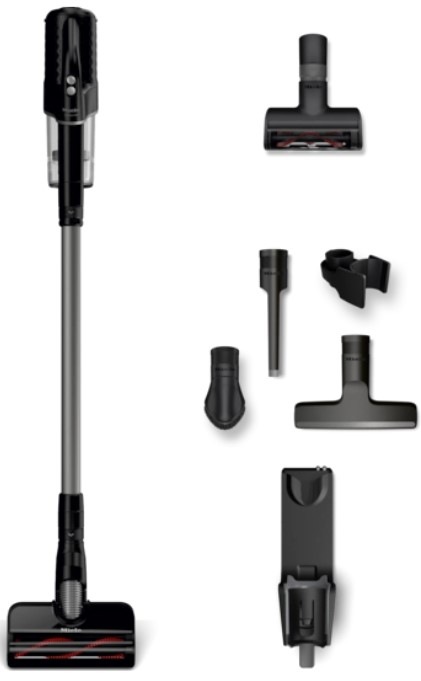 Tyčový vysavač Miele Duoflex HX1 Cat & Dog černý