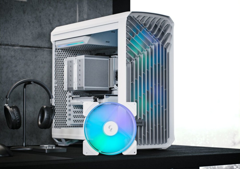Case FRACTAL DESIGN Torrent RGB Tempered Glass Clear Tint bílá Fractal Design Torrent RGB Tempered Glass Clear Tint