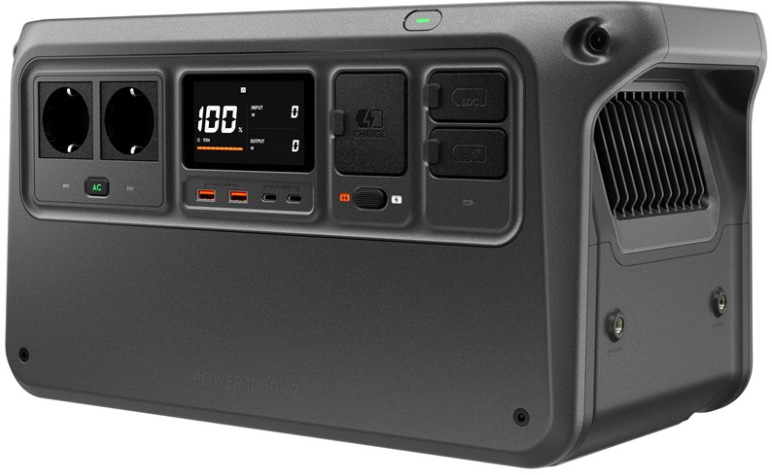 Nabíjecí stanice DJI Power 1000 V2 (1024 Wh) - šedá