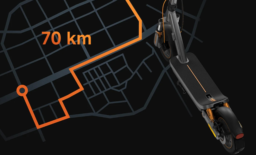 Xiaomi Electric Scooter 6 Max dojede až 70 km daleko