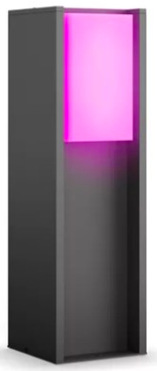 Venkovní svítidlo Philips Turaco Hue pedestal 1× A60 WCA s barevným světlem