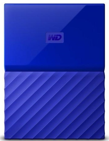 Externí pevný disk 2,5" Western Digital My Passport 2TB, USB 3.0 modrý