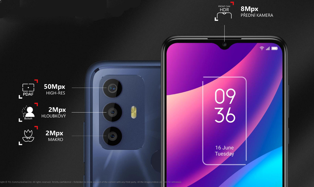 Mobilní telefon TCL 30SE 4GB/64GB - Space Gray Mobilní telefon TCL 30SE 4GB/64GB - Space Gray