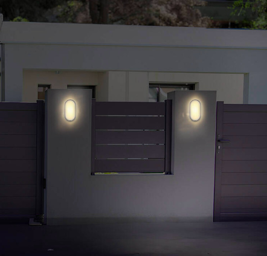 Stropní svítidlo Solight oválné, 20W, 1500lm, 4000K, IP54 šedé Stropní svítidlo Solight oválné, 20W, 1500lm, 4000K, IP54 - šedé