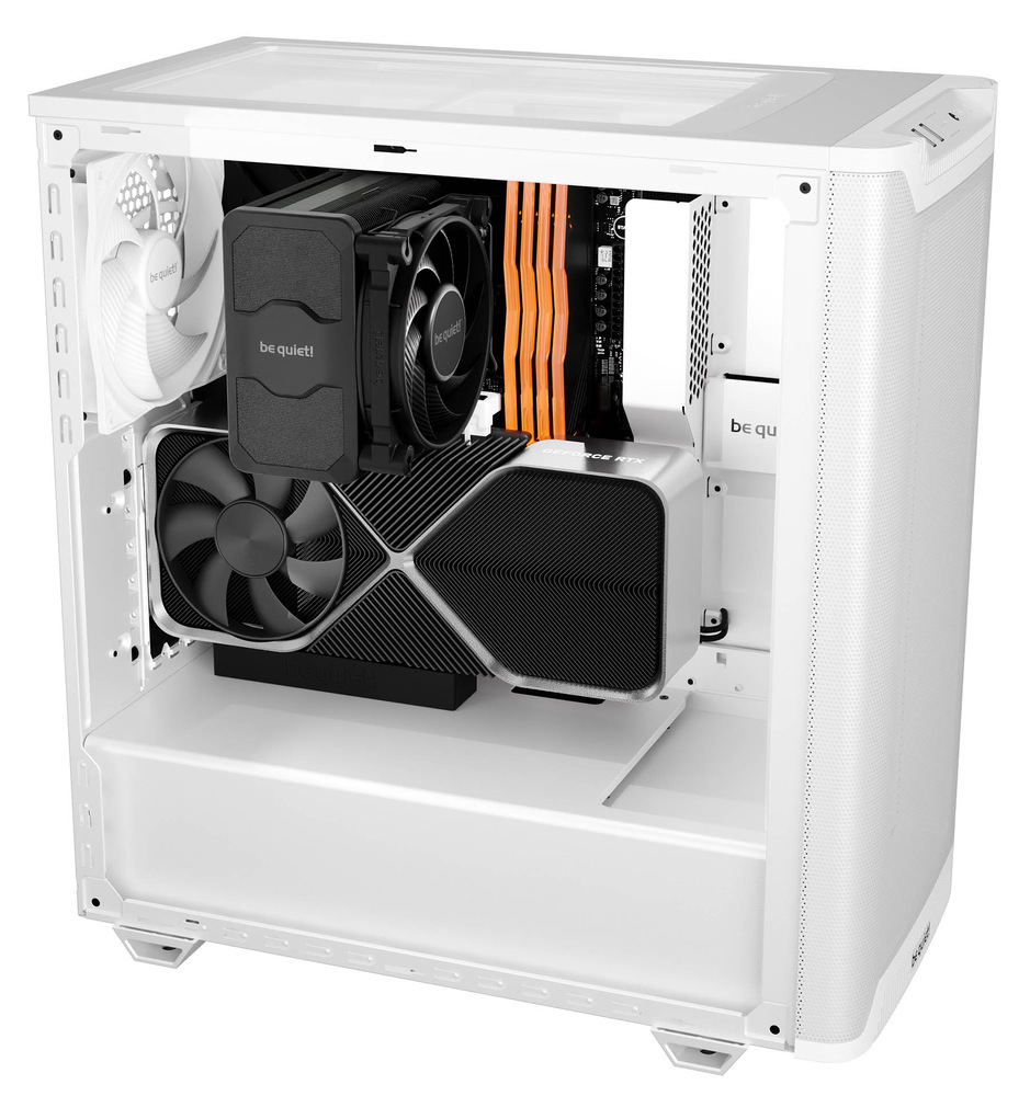 Case be quiet! PURE BASE 501 Airflow Window bílá be quiet! Pure Base 501 Airflow Window