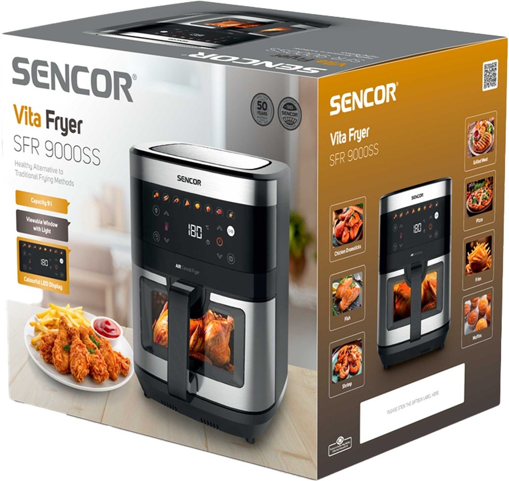Fritéza horkovzdušná Sencor SFR 9000SS
