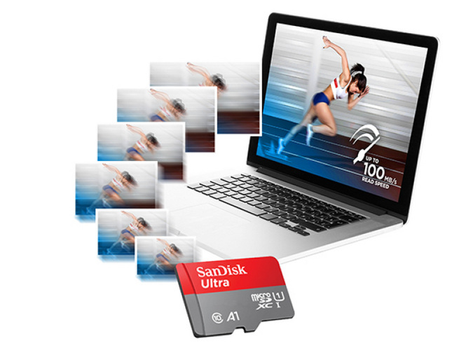 Paměťová karta SANDISK Micro SDXC Ultra 512GB UHS-I U1 (100R) + adapter Paměťová karta SANDISK Micro SDXC Ultra 512GB UHS-I U1 (100R) + adapter