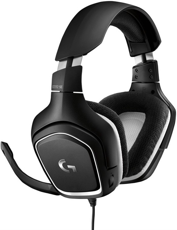 Headset Logitech Gaming G332 SE černý/bílý