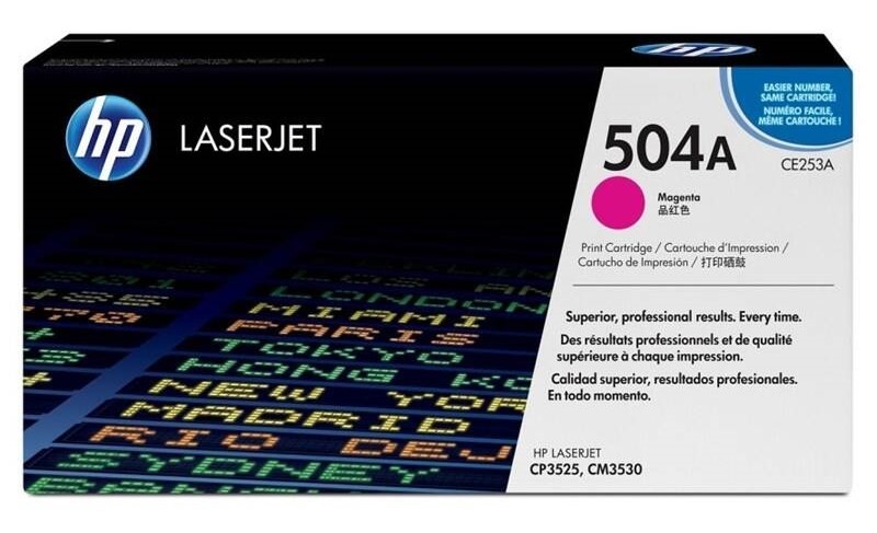 Toner HP 504A, 7 000 stran purpurový