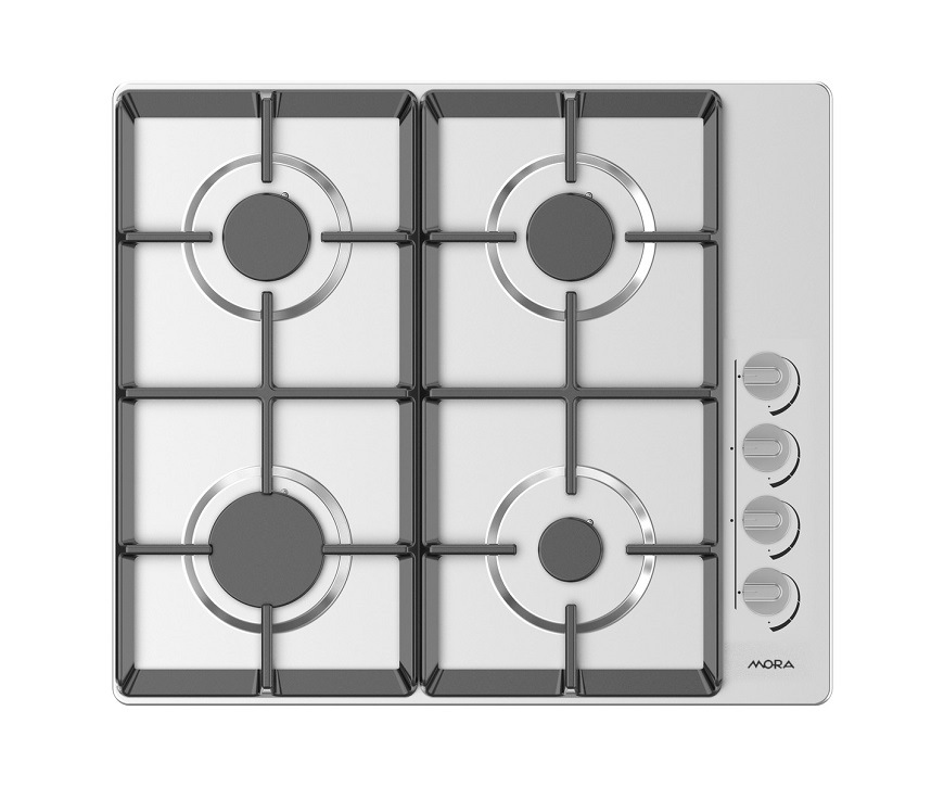 Vestavná plynová varná deska Mora VDP646X7, nerezová