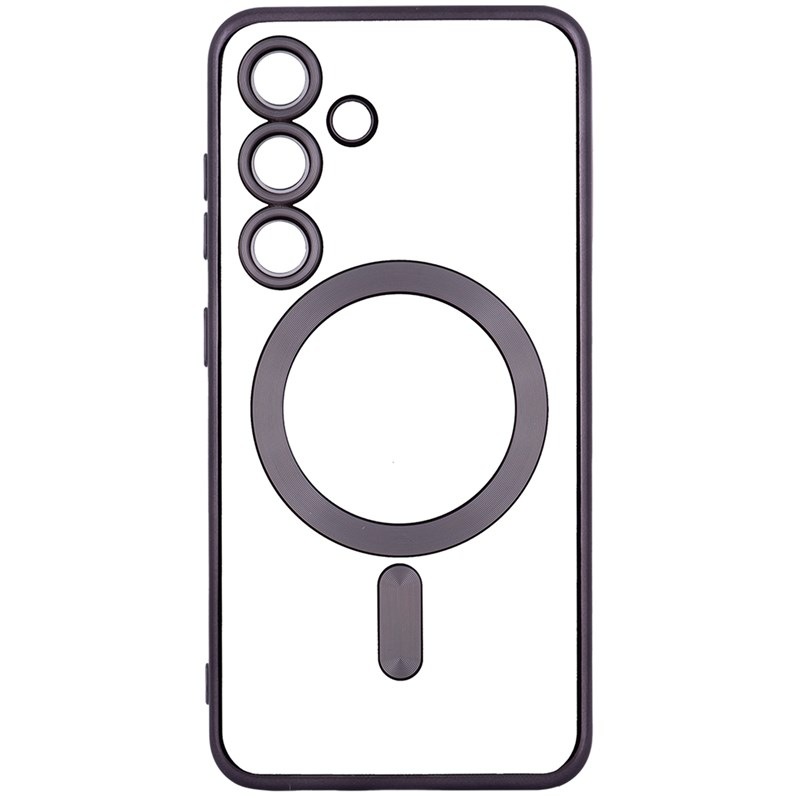Kryt na mobil WG Magic Eye Magnet na Samsung Galaxy S24 5G černý/průhledný