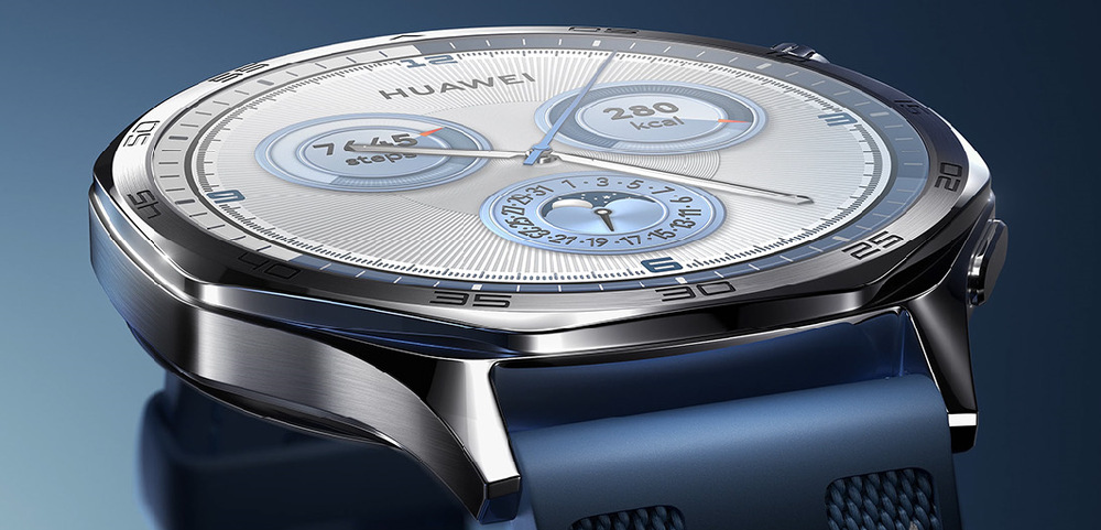 Chytré hodinky Huawei Watch GT 5 41 mm - Gold + White Composite Leather Strap