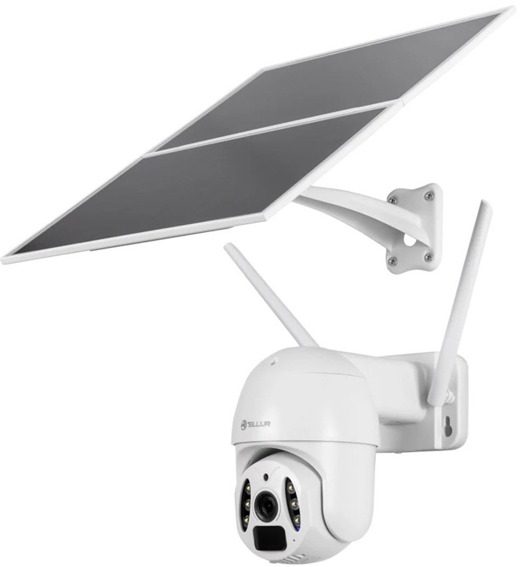 IP kamera Tellur WiFi Smart Solar - bílá