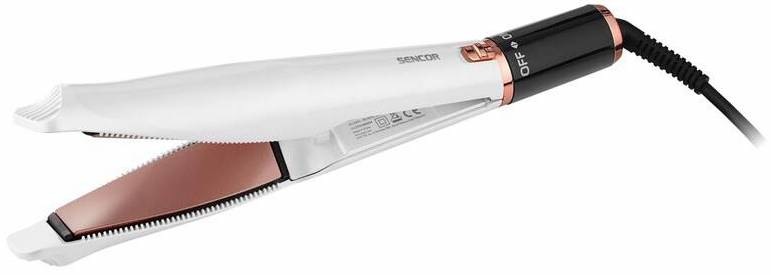 Žehlička na vlasy Sencor SHI 4600GD 2v1 bílá