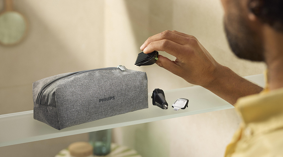 Obal se zipem na zastřihovač Philips MG5941/15 a příslušenství