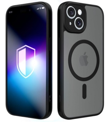 Kryt na mobil 3mk Misty MagCase na Apple iPhone 15 - černý