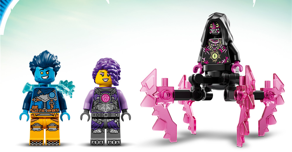 Stavebnice LEGO® DREAMZzz™ 71512 Krokodýlí ponorka Krokodýlí ponorka měří přes 42 cm a zaujme spojením zvířecích tvarů s futuristickou technikou.