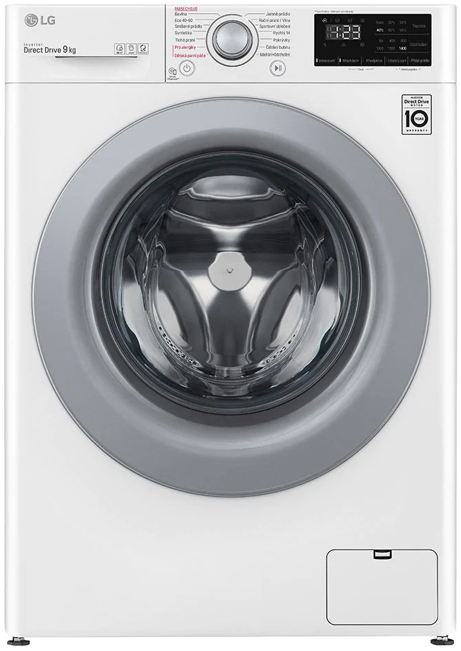Pračka LG F49V3VW4W bílá LG F49V3VW4W, bílá