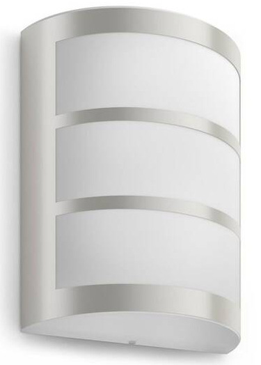 Nástěnné svítidlo Philips Python, LED nerez
