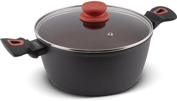 Kastrol s poklicí Lamart LT1214 TERRACOTA 24 cm