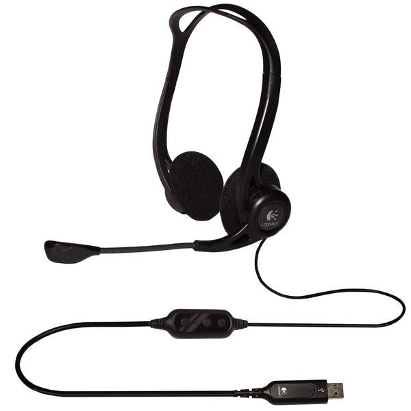 Headset Logitech 960 USB černý