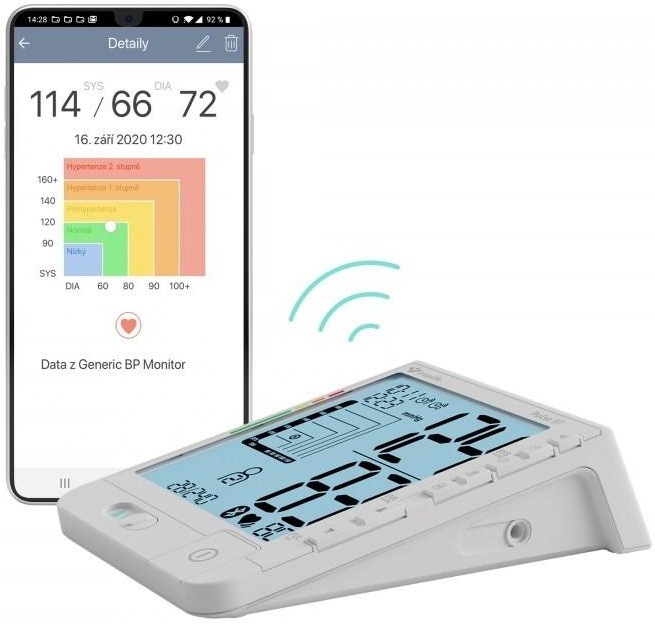 Tlakoměr na paži TrueLife Pulse BT