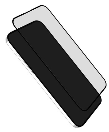 Tvrzené sklo TGM 3D na Apple iPhone 15 černé