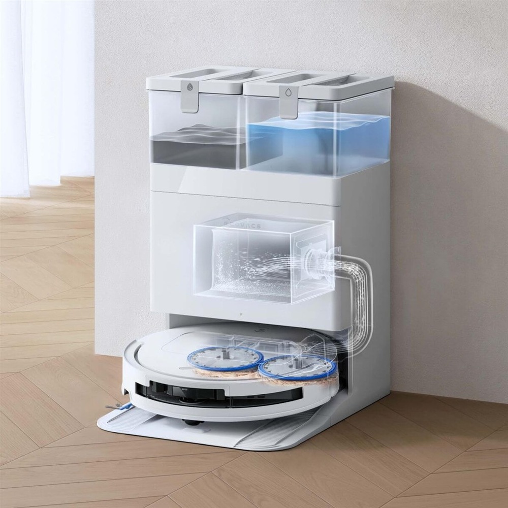 Čisticí stanice k robotickému vysavači DEEBOT T50 OMNI Gen3 WHITE