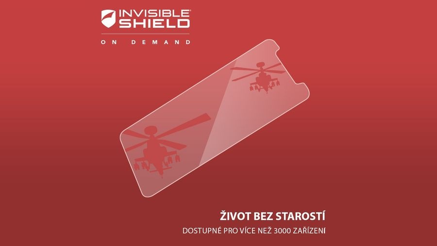 Ochranná fólie InvisibleSHIELD VisionGuard s vrstvou Eyesafe na tablet do 14" Ochranná fólie na míru InvisibleShield On Demand