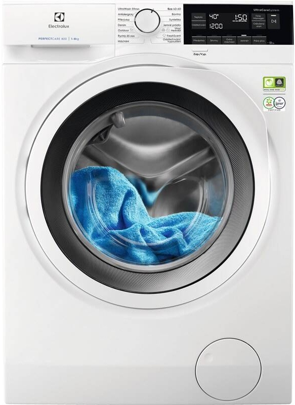 Pračka Electrolux UltraCare 800 EW8F348WC bílá