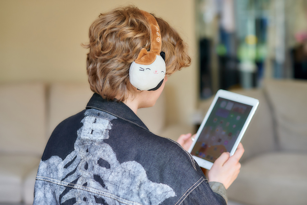 Sluchátka Lazerbuilt Squishmallows Plush Bluetooth - Cam hnědá Lazerbuilt Squishmallows Plush Bluetooth Cam, hnědá