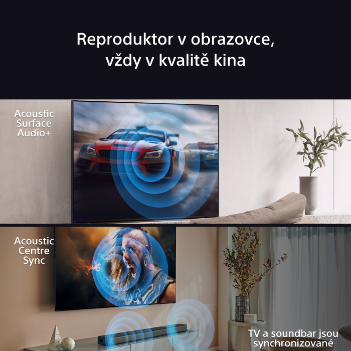 Televize Sony Bravia 8A 77" Televize Sony Bravia 8A