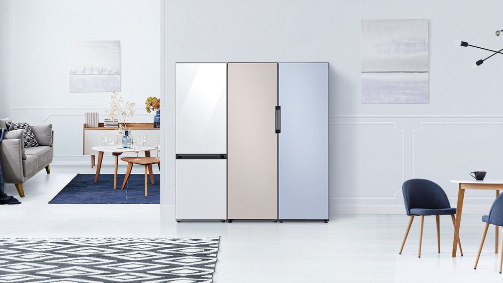 Lednice Samsung Bespoke RB38C7B6AS9/EF s dalšími moduly v barevné úpravě