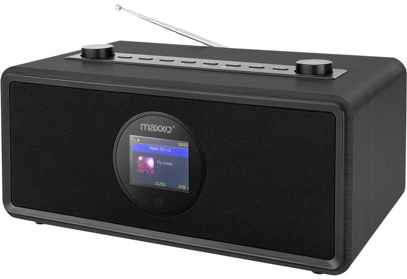 Internetový radiopřijímač s DAB+ Maxxo DT06 černý
