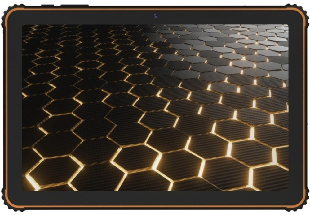 Černo-oranžový dotykový tablet iGET Smart RT2 6 GB / 128 GB s 10,1″ displejem