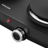 Vařič elektrický Sencor SCP 2254BK-EUE4 černý Vařič elektrický Sencor SCP 2254BK-EUE4 černý