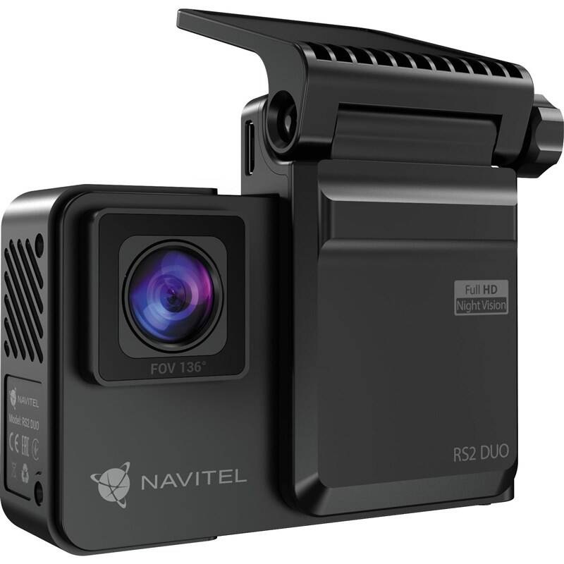 Autokamera NAVITEL RS2 DUO černá