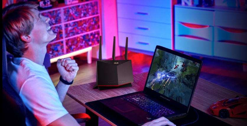 Router Asus RT-AX86S - AX5700 černý Router Asus RT-AX86S - AX5700 černý