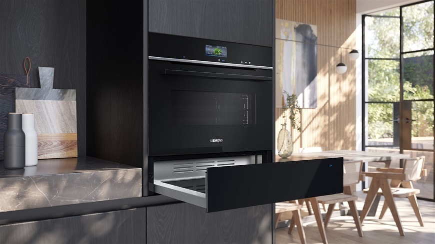 Ohřevná zásuvka Siemens iQ700 BI710C1B1 černá SIEBI710C1B1_02