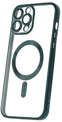 Kryt na mobil CPA Mag Color Chrome na Apple iPhone 13 Pro Max zelený