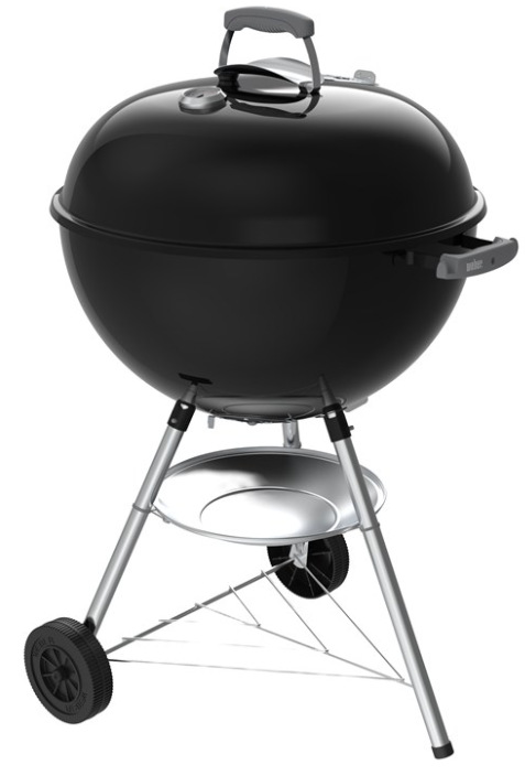 Zahradní gril na dřevěné uhlí Weber Bar-B Kettle 57 cm s poklopem, černé provedení